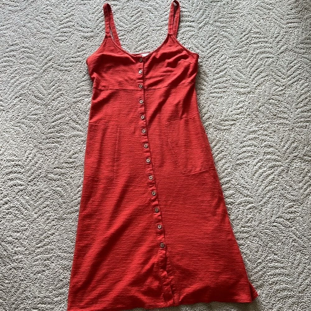 Lucky Brand Button Up Knit Dress Size Small - Picture 13 of 16